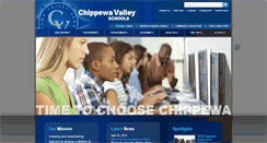 Desktop Screenshot of chippewavalleyschools.org